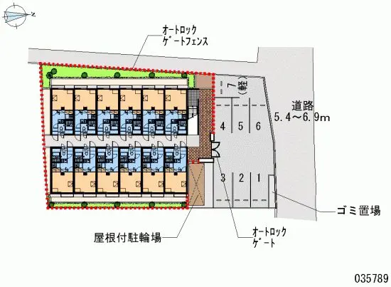 高槻市安満西の町 月極駐車場